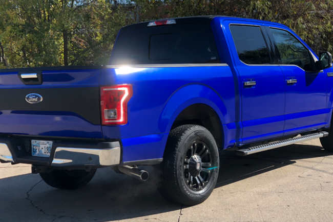 Gloss Berry Blue-color-change-car-vinyl-wrap-knoxville-tennessee back