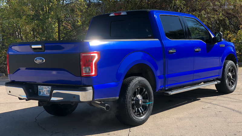 Gloss Berry Blue-color-change-car-vinyl-wrap-knoxville-tennessee back