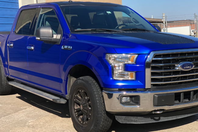 Gloss Berry Blue-color-change-car-vinyl-wrap-knoxville-tennessee front