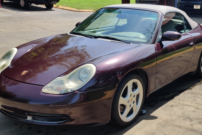 Gloss Black Rose-color-change-car-vinyl-wrap-knoxville-tennessee front