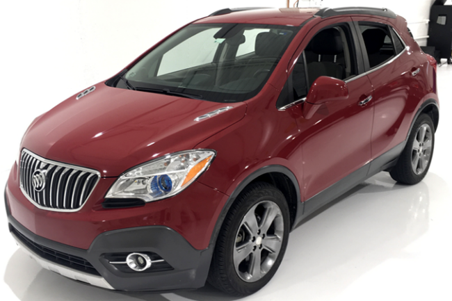 Gloss Burgundy-color-change-car-vinyl-wrap-knoxville-tennessee left front