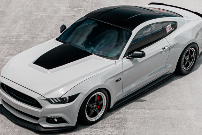 Gloss Light Gray-color-change-car-vinyl-wrap-knoxville-tennessee top