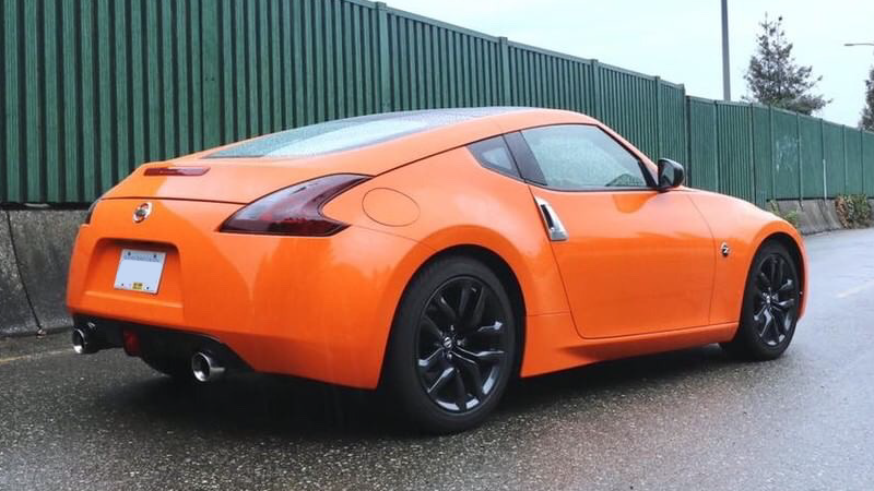 Gloss Orange-color-change-car-vinyl-wrap-knoxville-tennessee back