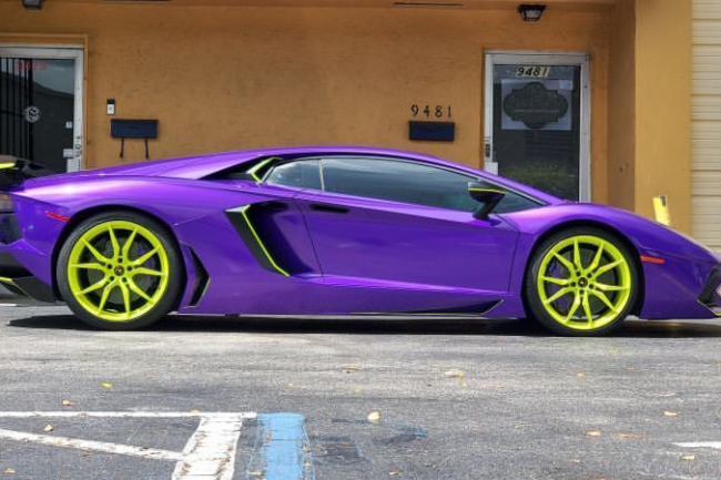 Gloss Passion Purple-color-change-car-vinyl-wrap-knoxville-tennessee right