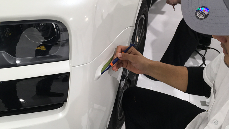 Gloss Pearl White-color-change-car-vinyl-wrap-knoxville-tennessee fendor