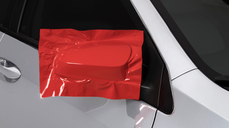 ULTRA-GLOSS® Racing Red - Glossiest vinyl wrap ever.