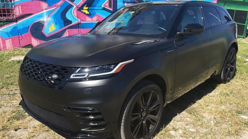 Satin-Black-color-change-car-vinyl-wrap-knoxville-tennessee left side